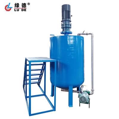 Polyurethane sponge and foam production PU Auxiliary equipment automatic material mixing tanks for POLY