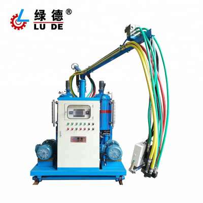 High pressure self cleaning mixing head polyurethane pu injection machine