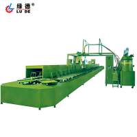 polyurethane spray foam machine automatic Annular Shoe Sole production line